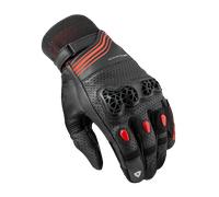 REV'IT! Gants de moto Positron perforés Homme Taille S Noir/Rouge