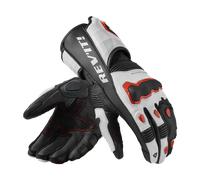 REVIT Gants Quantum 3 White / Neon Red XL