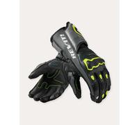 Gants Moto Rev'it Quantum 3 Gris/Jaune Néon, Toutes Saisons, Sport