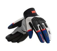 Richa Sandblast Gants de moto, bleu/rouge, Taille M