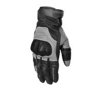 Rusty Stitches Connor, gants perforés S Noir/Gris Noir/Gris