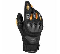 Gants moto toutes saisons IXS tiger - noir/orange - 3XL XXL