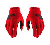 Gants longs 100% R-Core rouge - M