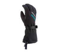 §Gants de Ski Femme Klim Ember Gauntlet Noir-Arctic Teal§ S