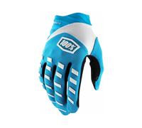 Gants MX 100% Airmatic Bleu Pour Motocross VTT Tout-Terrain Quad ATV