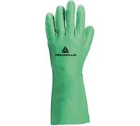 Gants Nitrex 802 - DELTA PLUS - Taille 8/9 - Gant nitrile floqué - Protection chimique - Verre