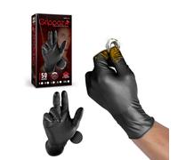 Gants nitrile couleur noir taille L (9) - GRIPPAZ_L