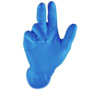 Gants nitrile Grippaz Skins bleu - Lot de 48 - GRIPPAZ - 308DB T8