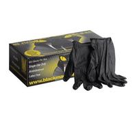 Gants nitrile jetable noir XL T9/10- BLACK MAMBA - BLACKMAMBXLT9/10 - (X100)