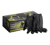 Gants nitrile jetable noir XL T9/10 (X 100) - BLACK MAMBA : BLACKMAMBXLT9/10