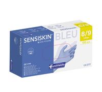 Gants nitrile non poudrés non stériles Sensiskin (boite de 100) - Large - 8/9