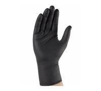 Gants nitrile SINGER FRERES - Noir - Boîte de 100 - Taille 6/7 - S - AUU500067