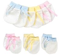 Gants Nouveau-né - Anti-Rayures - 100% Coton - 6 Paires - Mixte