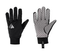Gants Odlo Aeolus Warm noir gris blanc - XL