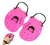 Gants palmés pour la Natation | Gants de Natation réglables en Silicone palmés - Équipement de Portable pour Adultes avec Trous de Drainage, Aides à la réutilisables pour l'entraînem