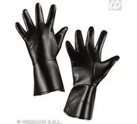 Gants Pirate Simili Cuir Noirs Enfant G