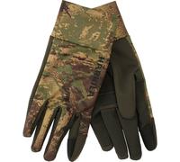 Gants polaires Härkila Deer Stalker Camo Touch compatibles écran tactile Camo vert forêt Axis MSP L