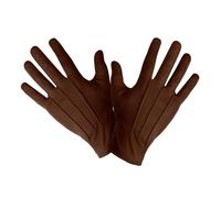 Gants Polyester 22cm - Marron