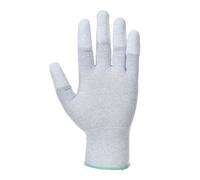Portwest A198 Gant de Sécurité Antistatique à Bout des Doigts PU Gris, XL