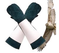 Gants pour animaux de compagnie polyvalents - Gants résistants aux rayures, résistants aux rayures, gants à manches en cuir renforcés | Rayures d' adaptées pour le soin, le sauvetage des