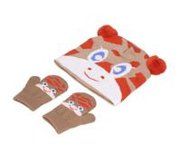 Gants pour bonnet de bébé,Kit de mitaines pour bonnet de bébé,Mitaines pour bonnet d'enfant,Gants pour bonnet de bébé,Moufles d'hiver pour tout-petits,Bonnet tricoté pour enfant