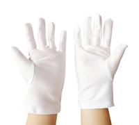 Gants pour enfants pour spectacle d'art, uniforme formel, robe pour filles | Gants de danse élastiques blancs en élasthanne pour spectacle, concours de beauté, costume de cosplay et costume de défilé