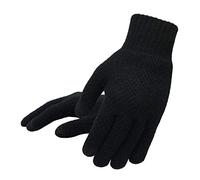 Gants pour homme et femme - Doublure polaire - Gants thermiques légers et chauds - Écran tactile - Gants tricotés épais - Cadeau pour les jours froids
