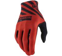 Gants Pour Hommes En Cuir Rouge Racer À Doigts Complets Taille S 100 Pourcent