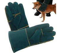Gants pour la manipulation des animaux - Gants résistants aux morsures pour oiseaux, chats, chiens, serpents, lézards, fauconnerie, gants de protection résistants aux morsures pour soudure, jardinage