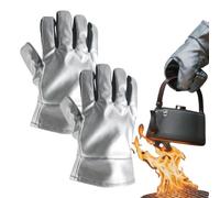 Gants pour Le Four - Gants de Cuisine pour Four et Casseroles | Mitaines De Manutention pour Les Casseroles Chaudes | pour Barbecue Soudage Grillade Cuisson Hommes Femmes Appartement Extérieur