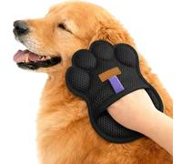 Gants pour poils d'animaux - Technologie de nettoyage électrostatique, design de brosse double face, poignée ergonomique, outil de toilettage réutilisable | Solution d'épilation pour maison