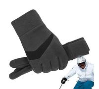 Gants pour Temps Froid - Gants d'hiver en Polaire Thermique pour écran Tactile - Coupe-Vent Doux pour Homme - Gants isolants antidérapants pour la randonnée et la Course à Pied