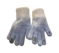 Gants pour Temps Froid,Gants Tactiles Thermiques avec Design Arbre De Noël - Moufles Douces pour Ski Cyclisme Travail Dactylographie Envoi De Messages Conduite Camping Voyage Sports De Plein Air