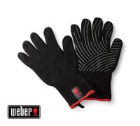 Gants premium thermorésistants spécial barbecue - taille L XL, noir Weber