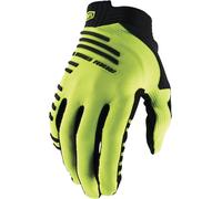 Gants R-Core 100 % jaune fluorescent, noir, jaune