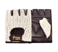 Gants Mitaines Vélo Vtt Cyclisme Fitness Musculation En Cuir, Marron, Taille : L Marron