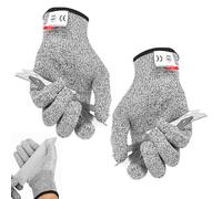 Gants résistants aux coupes - de sécurité de niveau 5 pour cuisine, gantts de manipulation des aliments anti-coupe | de protection à l'épreuve de la tranche durable, équipement de bouclier
