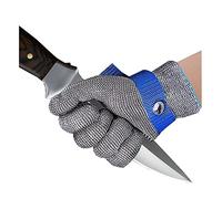 Gants résistants aux coupures, Anti-Coupure, Fil d'acier, boucherie, Sculpture sur Bois, pêche, sécurité au Travail, Cuisine, Viande, métal