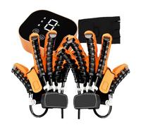 Gants robotiques de récupération des accidents vasculaires cérébraux - Entraîneur de rééducation des doigts réglable pour hémiplégie et arthrite, convient pour la main droite et gauche