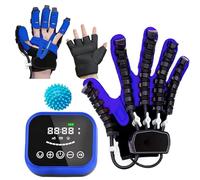 Gants Robotiques De Rééducation, Attelle De Main D’entraînement des Doigts, Attelle De Main, Mode Miroir, Affichage De L’écran LCD, avec Entraînement à Un Seul Doigt, B Gauche, Hand, M