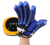 Gants Robotiques De Rééducation, Rééducation Des Doigts Pour Les Patients Atteints D'hémiplégie D'avc, Protecteur Garde D'orthèse Redressement Doigts(Left,Medium)
