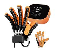 Gants robotisés de rééducation de la main, force ajustable, rechargeables par USB, pour la rééducation des doigts en cas d'hémiplégie, d'arthrite et de dysfonctionnement (taille moyenne pour la m
