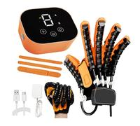 Gants robotisés de rééducation, équipement de thérapie de la main amélioré pour les patients victimes d'AVC, gants d'entraînement automatiques pour la main, rechargeables par USB, pour les patien