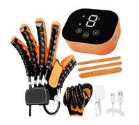 Gants robotisés de rééducation, équipement de thérapie de la main amélioré pour les patients victimes d'AVC, gants d'entraînement automatiques pour la main, rechargeables par USB, pour les patien