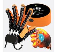 Gants robotisés de rééducation, intensité réglable, appareil de rééducation à un ou plusieurs doigts, pour l'équipement de thérapie de la main des patients hémiplégiques et arthritiques (taille m