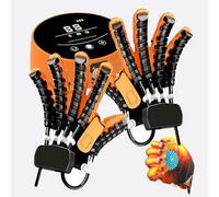 Gants robotisés de rééducation, intensité réglable, appareil de rééducation à un ou plusieurs doigts, pour l'équipement de thérapie de la main des patients hémiplégiques et arthritiques (gauche +