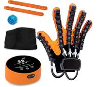 Gants Robotisés De Rééducation pour Les Doigts Après Un Avc, équipement De Récupération avec 3 Modes D'entraînement Et Massage des Mains., B XXL