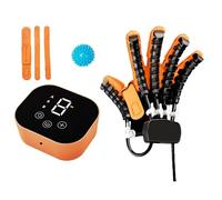 Gants RobotiséS pour la RééDucation des deux Mains, éQuipement de ThéRapie de la Main pour la RééDucation des Patients HéMipléGiques, Victimes D'Avc Et de Paralysie CéRéBral(Size:xl,Color:main gauche)