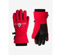 Gants Rossignol Roc junior rouge foncé noir - 16