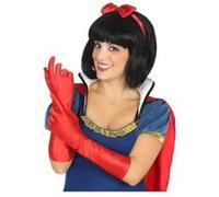 Gants rouge longs 40cm Rouge G